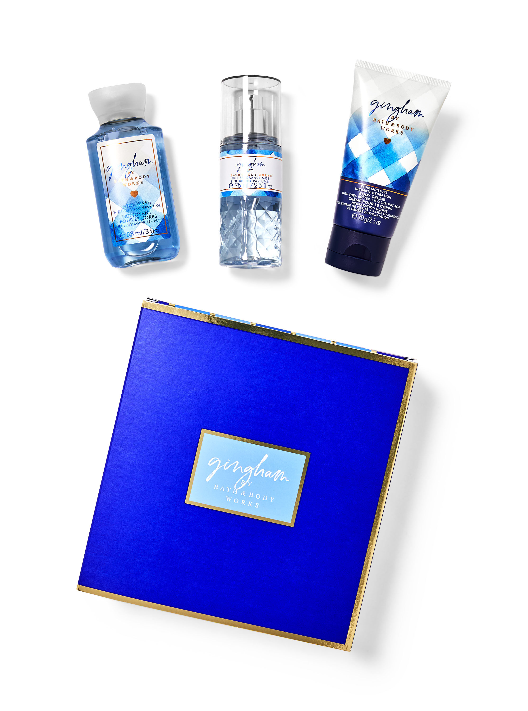 うのにもお得な | Online Set Box Gift Mini Gingham Buy ID Works Body & Bath ボディクリーム