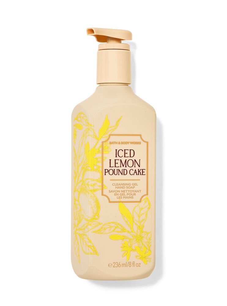 Iced Lemon Pound Cake Cleansing Gel Hand Soap Cleansing Gel Hand Soap