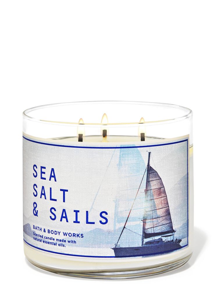 Sea Salt & Sails 3-Wick Candle 3-Wick Candle