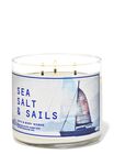 Sea Salt & Sails 3-Wick Candle image number null