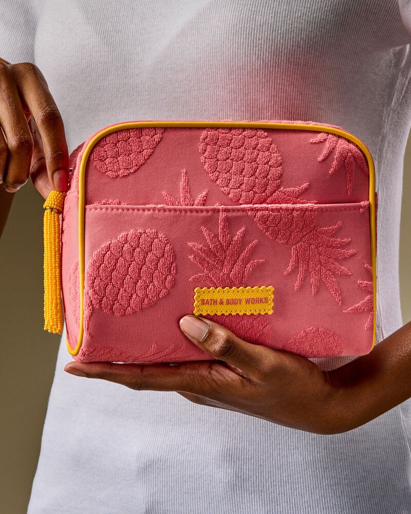 Pink Pineapple Cos Bag Cosmetic Bag Cosmetic Bag