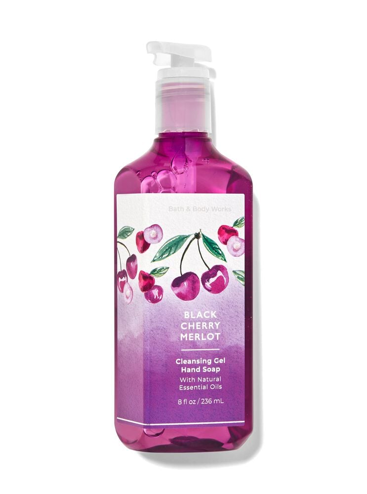Black Cherry Merlot Cleansing Gel Hand Soap Cleansing Gel Hand Soap