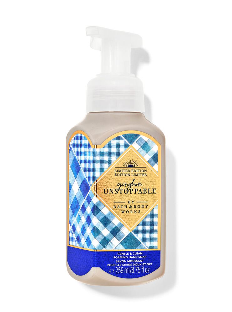 Gingham Unstoppable Gentle & Clean Foaming Hand Soap Gentle & Clean Foaming Hand Soap