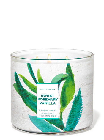 Sweet Rosemary Vanilla 3-Wick Candle 3-Wick Candle