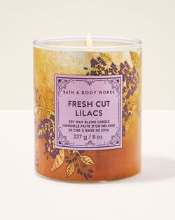 Fresh Cut Lilacs Single Wick Candle image number null