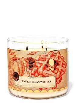 Pumpkin Pecan Waffles 3-Wick Candle