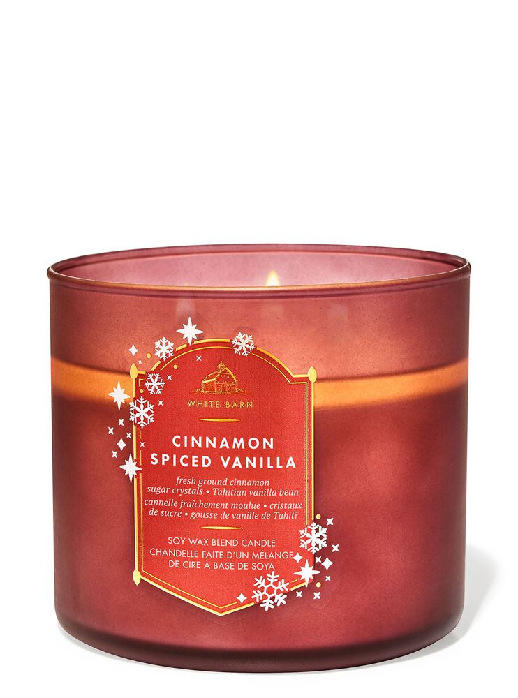 Cinnamon Spiced Vanilla 3-Wick Candle 3-Wick Candle