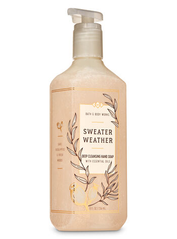 Sweater Weather Deep Cleansing Hand Soap Deep Cleansing Hand Soap