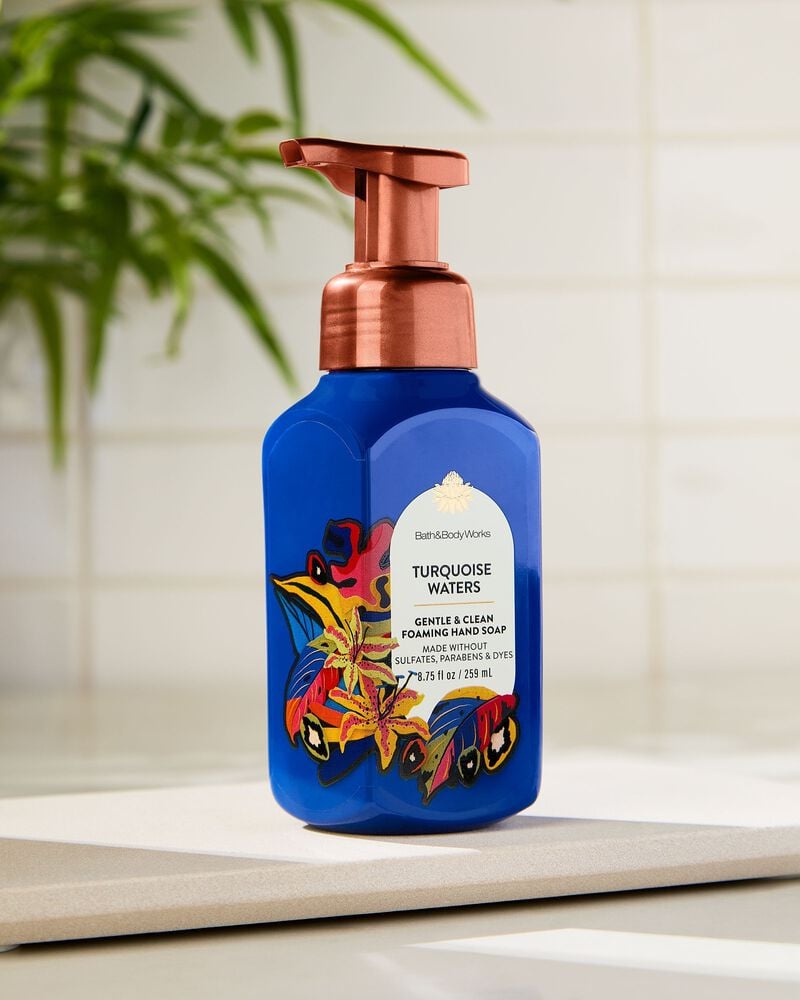 Turquoise Waters Gentle & Clean Foaming Hand Soap Gentle & Clean Foaming Hand Soap
