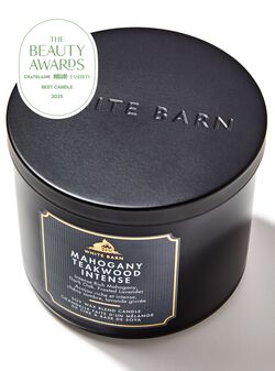 Mahogany Teakwood Intense 3-Wick Candle Mahogany Teakwood Intense 3-Wick Candle