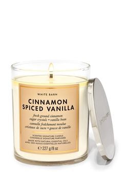 Cinnamon Spiced Vanilla Signature Single Wick Candle Cinnamon Spiced Vanilla Signature Single Wick Candle