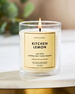 Kitchen Lemon Single Wick Candle image number null