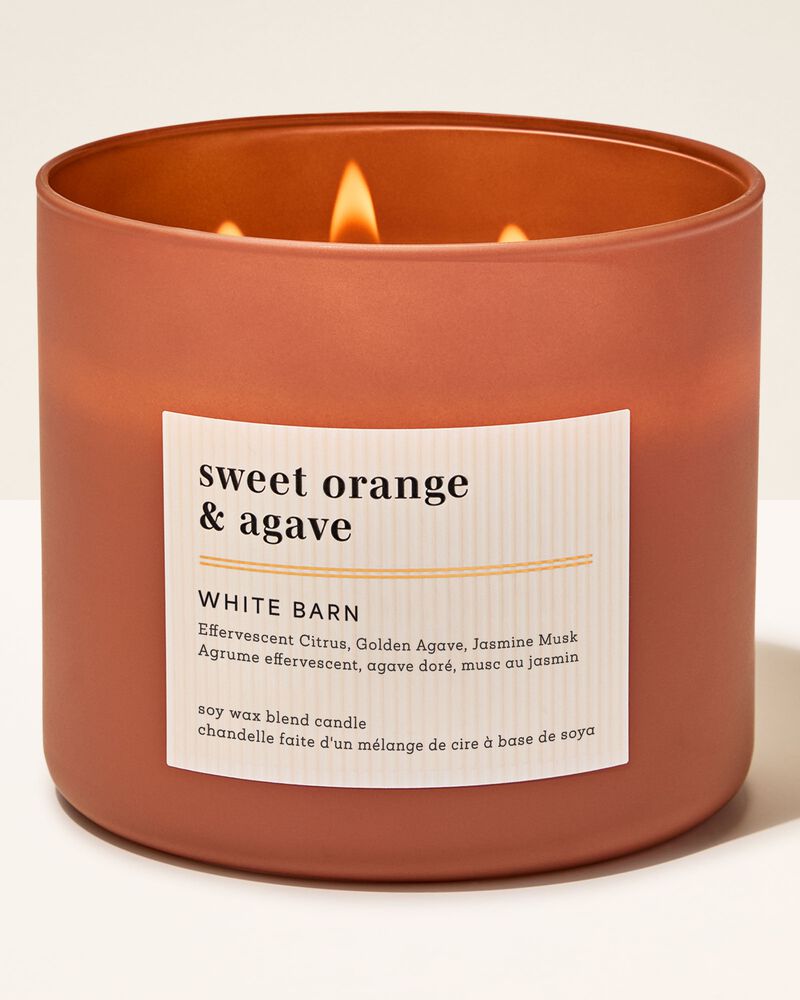 Sweet Orange & Agave 3-Wick Candle 3-Wick Candle