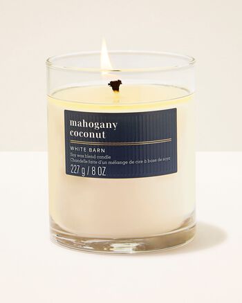 Mahogany Coconut Single Wick Candle Single Wick Candle