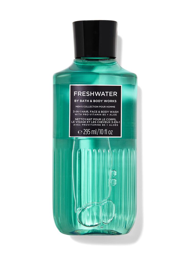 Freshwater 3-in-1 Hair, Face & Body Wash 3-in-1 Hair, Face & Body Wash