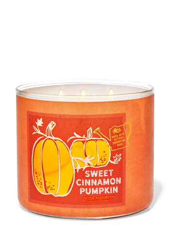 Sweet Cinnamon Pumpkin 3-Wick Candle 3-Wick Candle