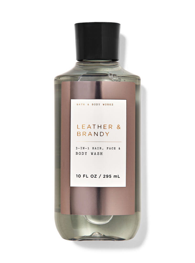 Leather & Brandy 3-in-1 Hair, Face & Body Wash 3-in-1 Hair, Face & Body Wash