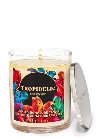 Tropidelic Signature Single Wick Candle Single Wick Candle