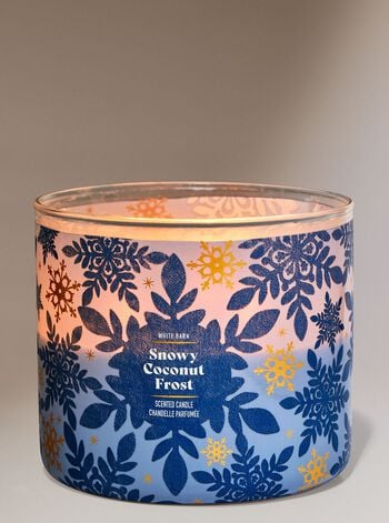 Snowy Coconut Frost 3-Wick Candle 3-Wick Candle