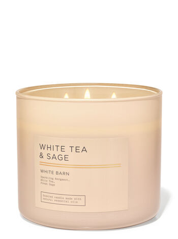 White Tea & Sage 3-Wick Candle 3-Wick Candle