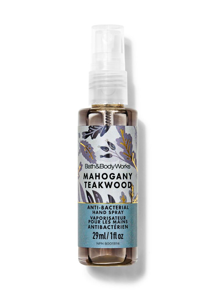Mahogany Teakwood Hand Sanitizer Spray Hand Sanitizer Spray