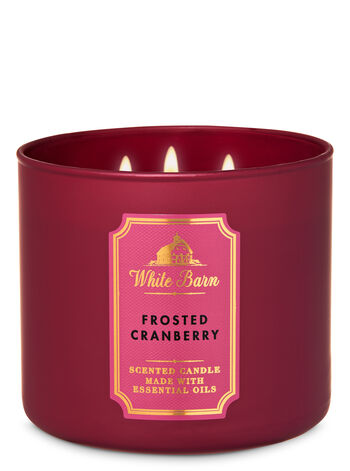 Frosted Cranberry 3-Wick Candle 3-Wick Candle