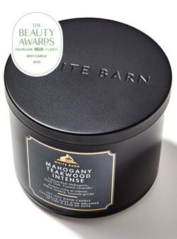 Mahogany Teakwood Intense 3-Wick Candle image number null