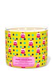 Pink Bubblegum 3-Wick Candle image number null