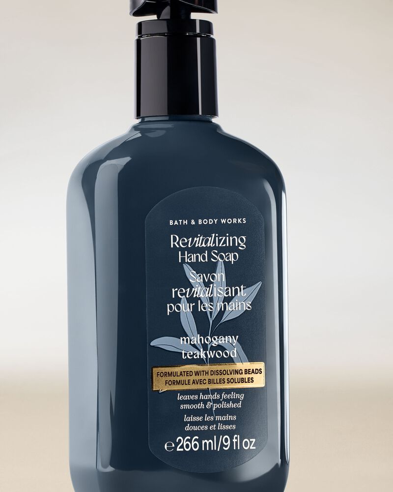 Mahogany Teakwood Revitalizing Gel Hand Soap Revitalizing Gel Hand Soap