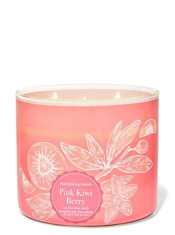 Pink Kiwi Berry 3-Wick Candle 3-Wick Candle