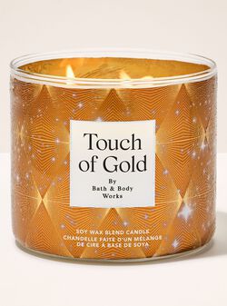 Touch of Gold 3-Wick Candle image number null