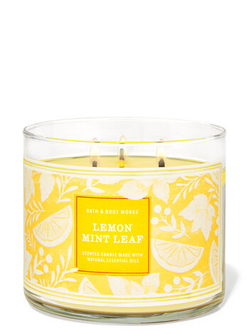 Lemon Mint Leaf 3-Wick Candle 3-Wick Candle