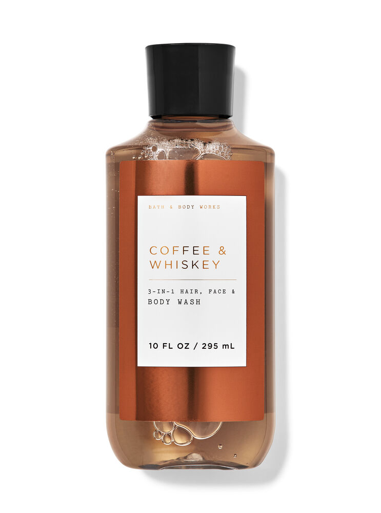 Coffee & Whiskey 3-in-1 Hair, Face & Body Wash 3-in-1 Hair, Face & Body Wash