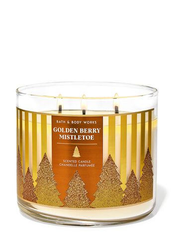 Golden Berry Mistletoe 3-Wick Candle 3-Wick Candle
