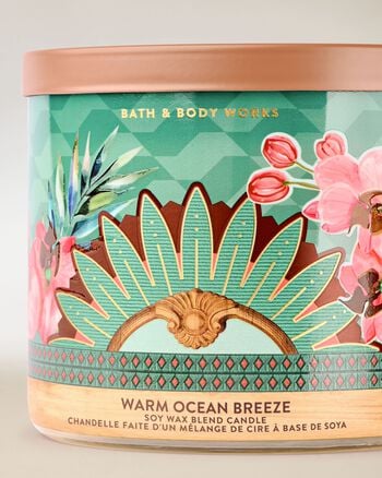 Warm Ocean Breeze 3-Wick Candle 3-Wick Candle