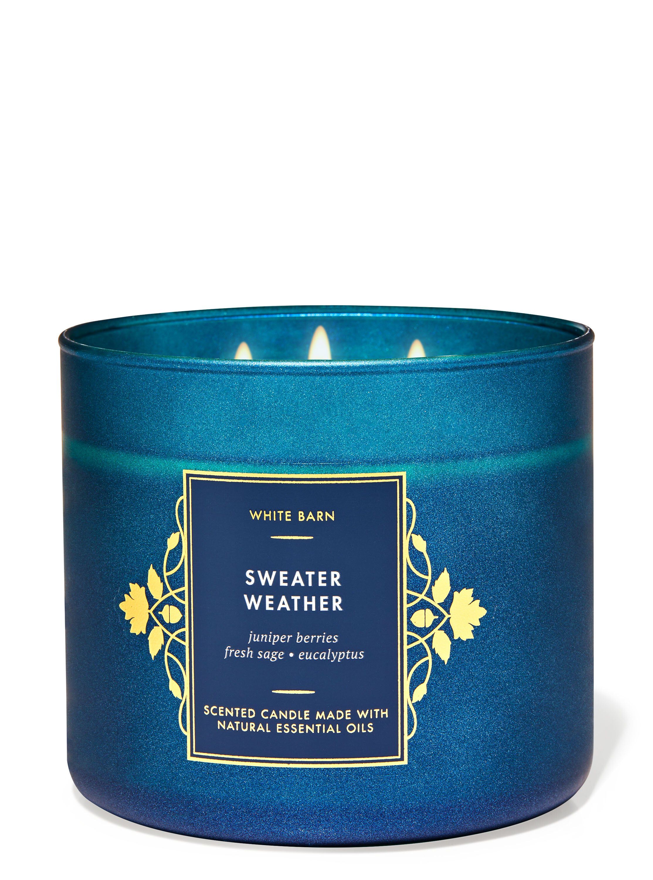 Shop Sweater Weather 3-Wick Candle | ID Bath & Body Works