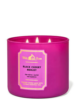 Black Cherry Merlot 3-Wick Candle Black Cherry Merlot 3-Wick Candle