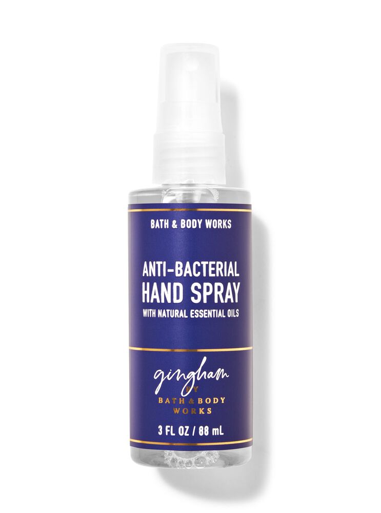 Gingham Hand Sanitizer Spray Hand Sanitizer Spray