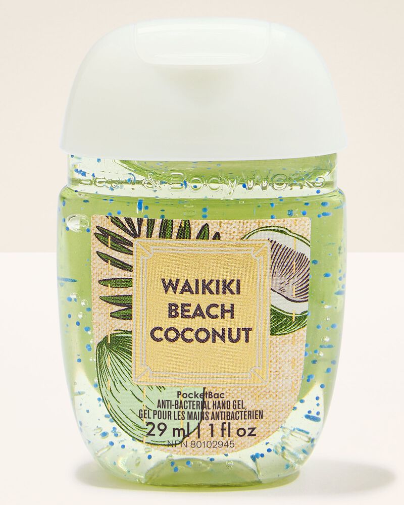 Waikiki Beach Coconut PocketBac Hand Sanitizer PocketBac Hand Sanitizer
