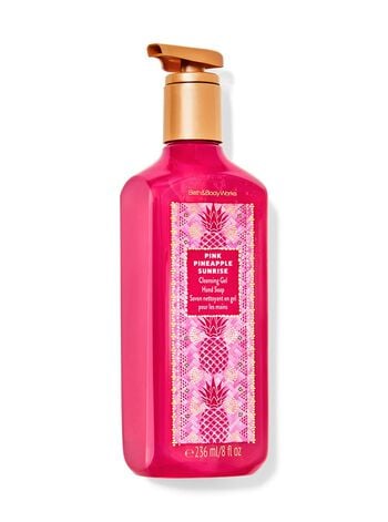 Pink Pineapple Sunrise Cleansing Gel Hand Soap Cleansing Gel Hand Soap