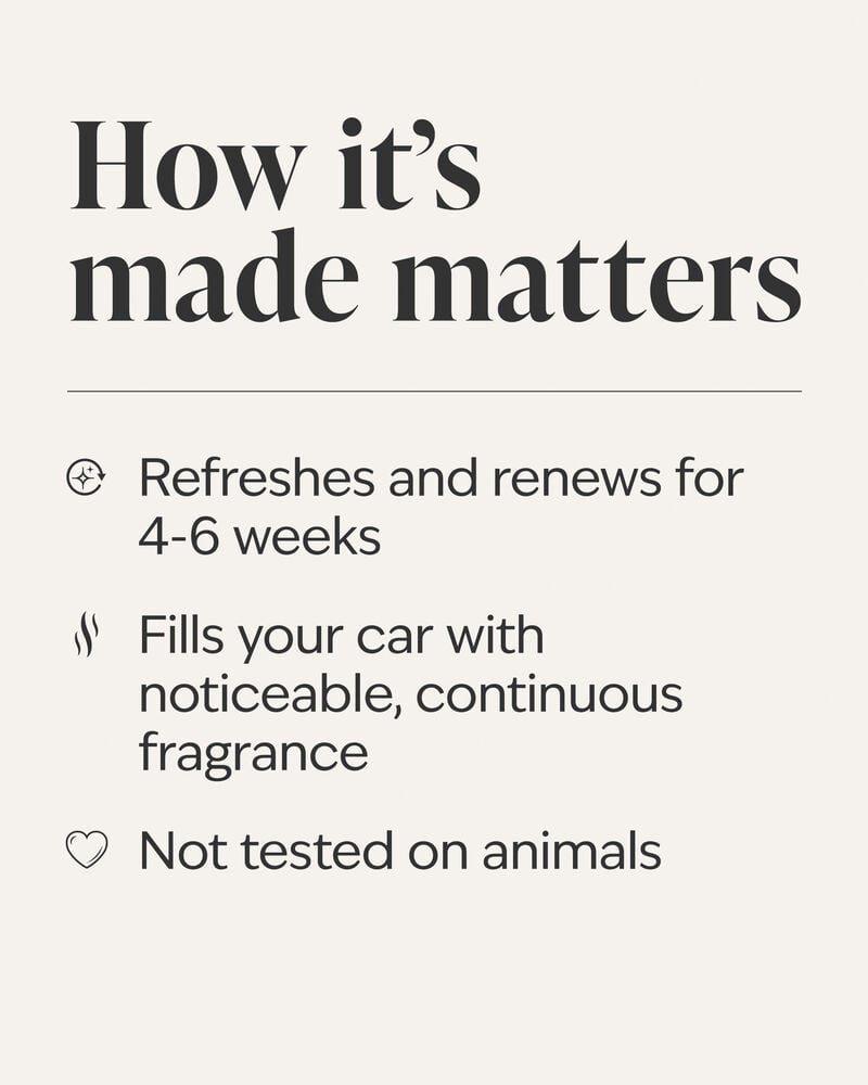 Noir Car Fragrance Refill Car Fragrance Refill