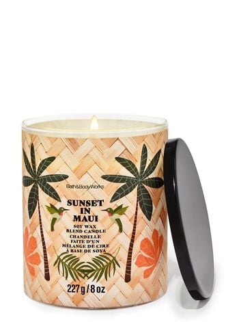 Sunset In Maui Single Wick Candle Single Wick Candle