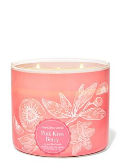 Pink Kiwi Berry 3-Wick Candle Pink Kiwi Berry 3-Wick Candle