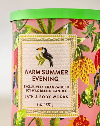 Warm Summer Evening Single Wick Candle Single Wick Candle