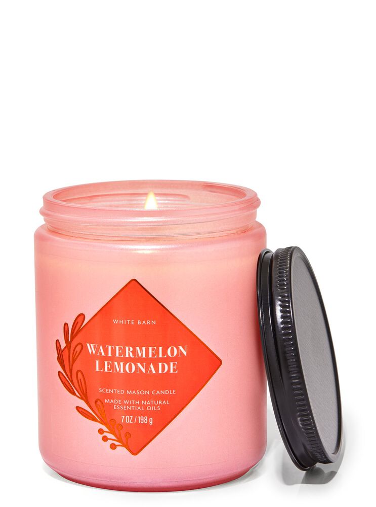 Watermelon Lemonade Single Wick Candle Single Wick Candle
