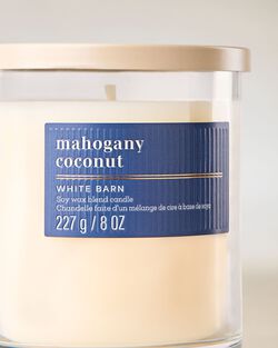 Mahogany Coconut Single Wick Candle image number null