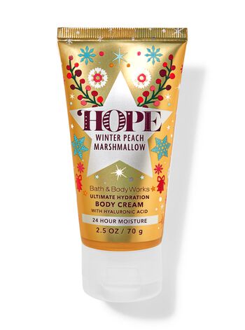 Winter Peach Marshmallow Travel Size Ultimate Hydration Body Cream Travel Size Ultimate Hydration Body Cream