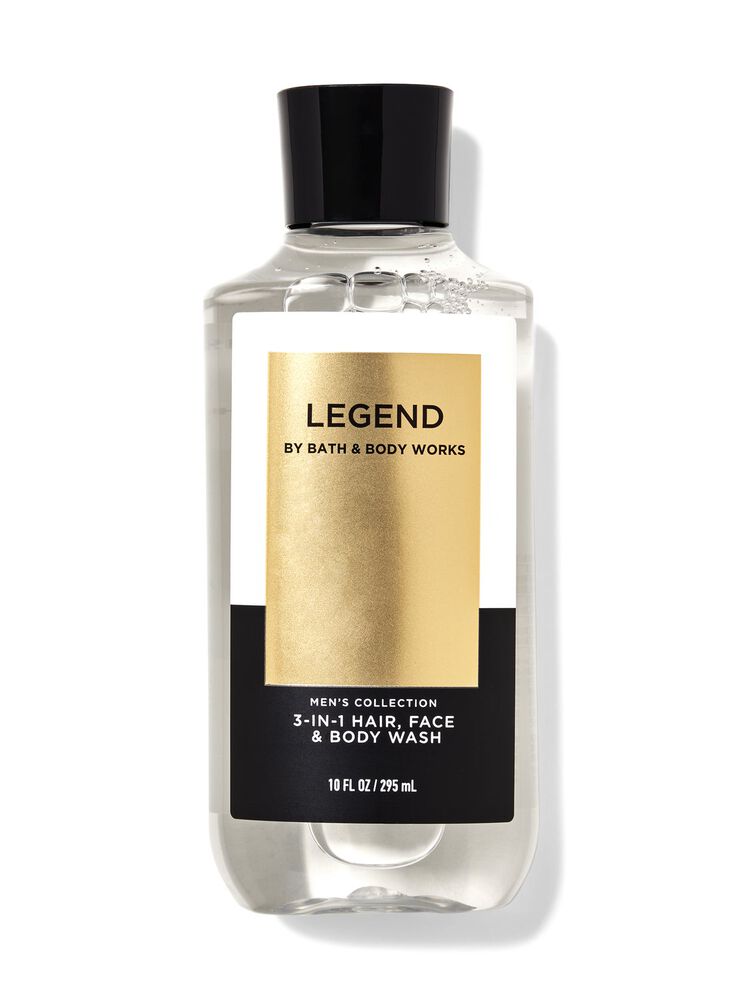 Legend 3-in-1 Hair, Face & Body Wash 3-in-1 Hair, Face & Body Wash