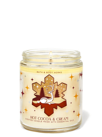 Hot Cocoa & Cream Single Wick Candle Single Wick Candle
