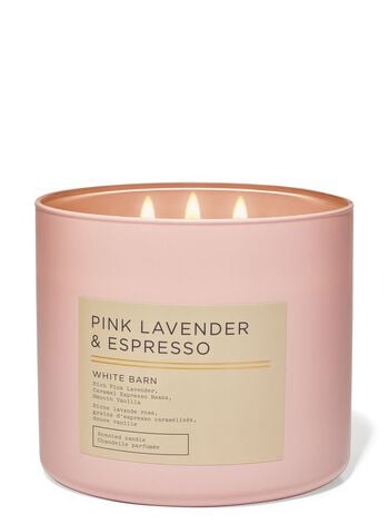Pink Lavender & Espresso 3-Wick Candle 3-Wick Candle